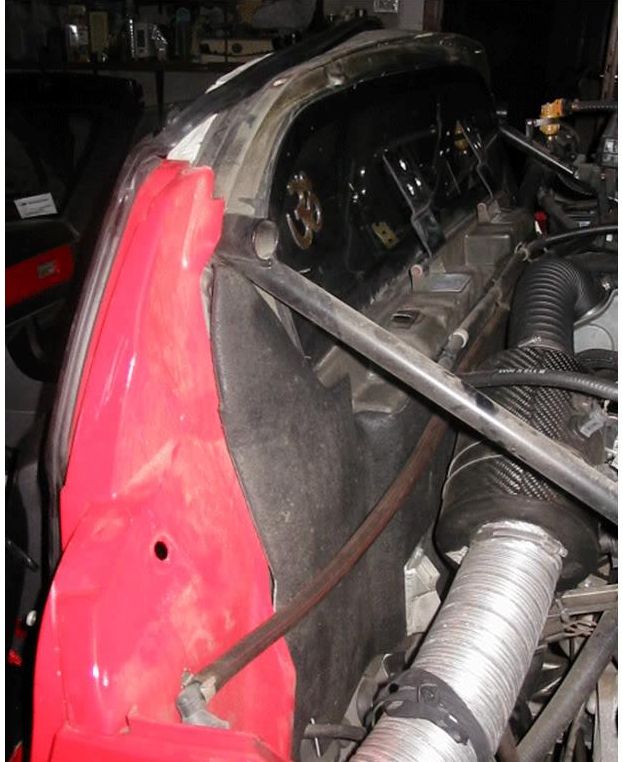 The same hole seen from outside, with the clam removed